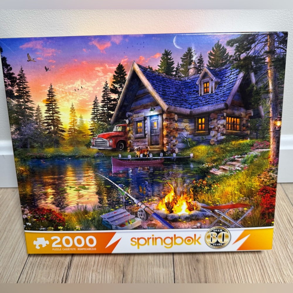 Springbok Cabin 2000-Piece Puzzle